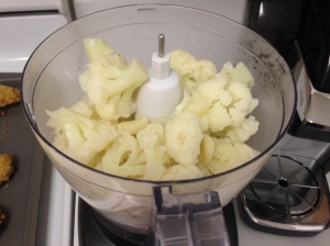 Place all ingredients in food processor. Easy-peasy!