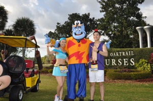 Of course we had to get a picture with GENIE! TRIFECTA COMPLETED!